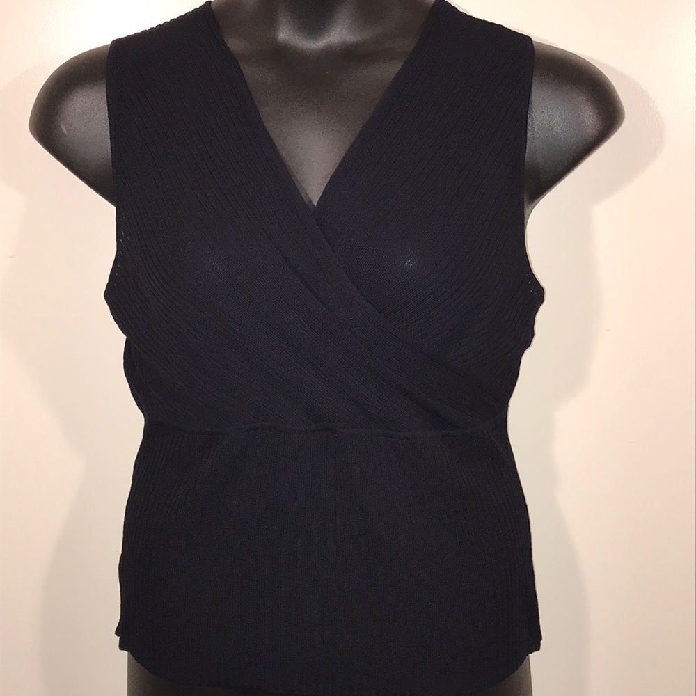 Rid knit top size XL